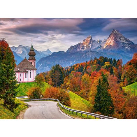 Puzzle Castorland 2000el Jesień w Alpach Bawarskich, Niemcy - 2